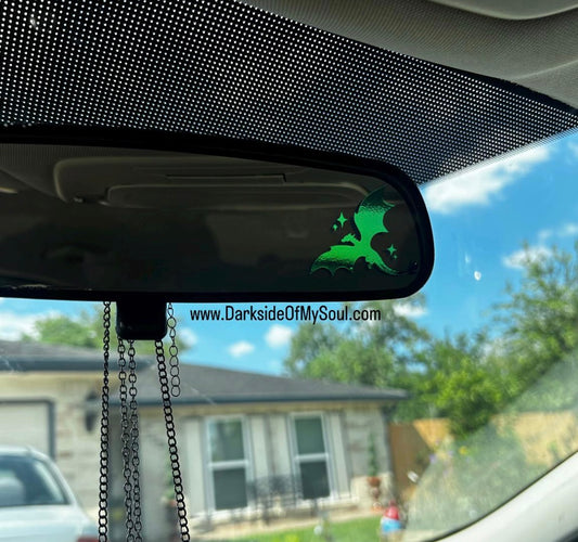 Dragon Rear View Mirror Decal
