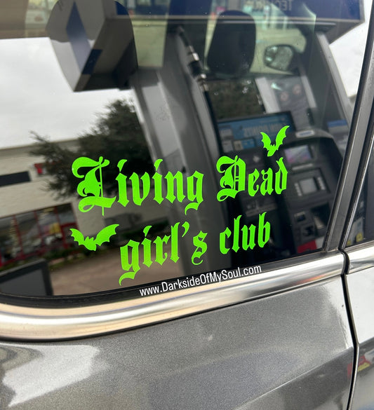 Living Dead Girl's Club Decal