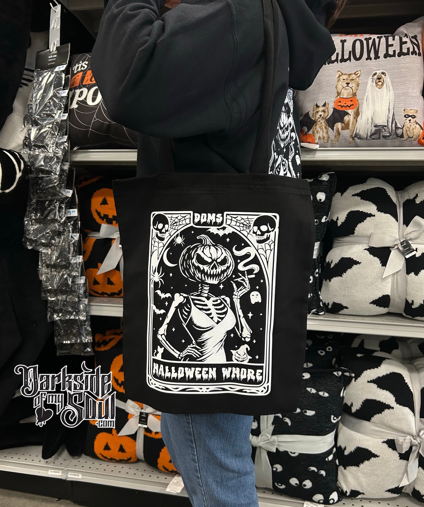 DOMS Exclusive Halloween Whore Tote Bag