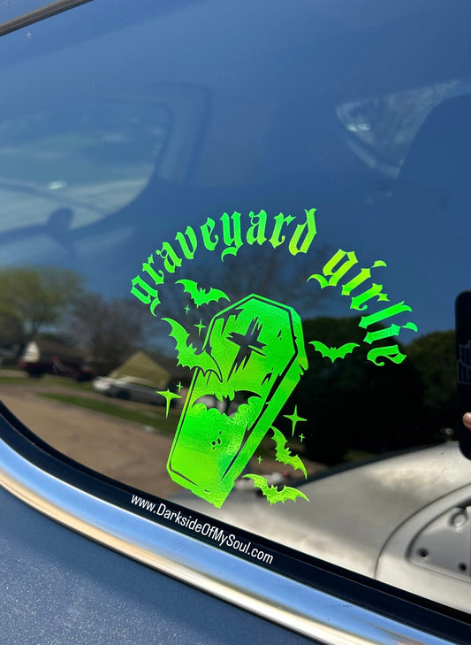Graveyard Girlie Decal
