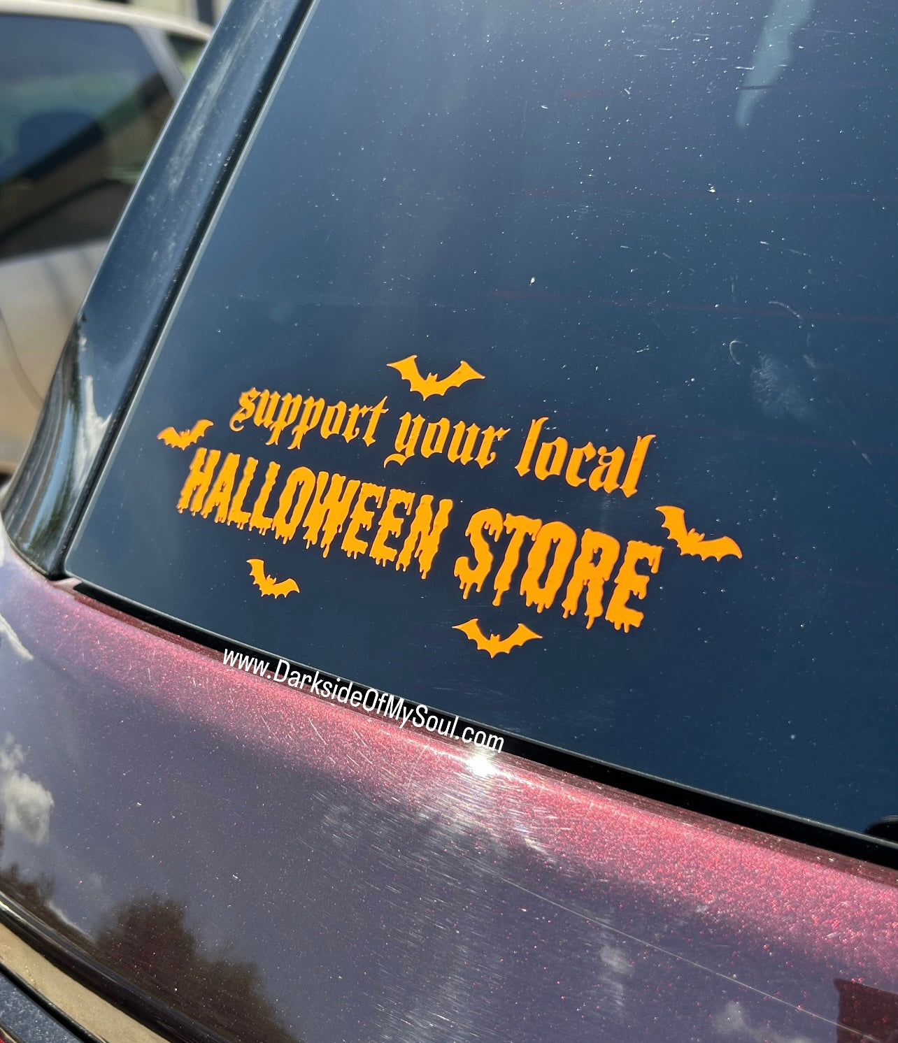 Support You r Local Halloween Store Decal