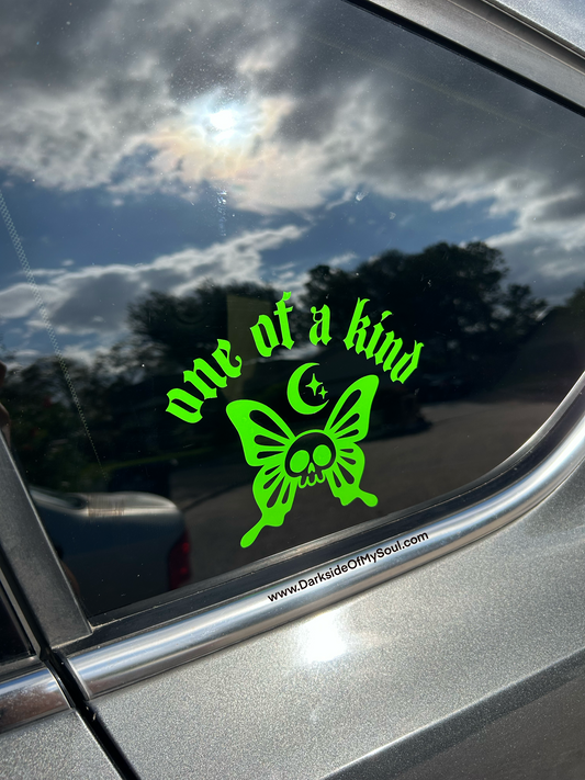 One Of A Kind Butterfly Decal