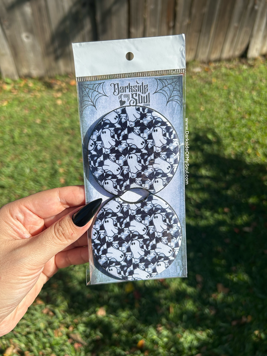 Ghost Car Coasters