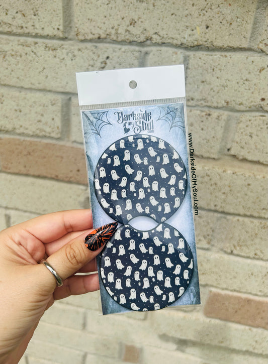 Ghost Car Coasters