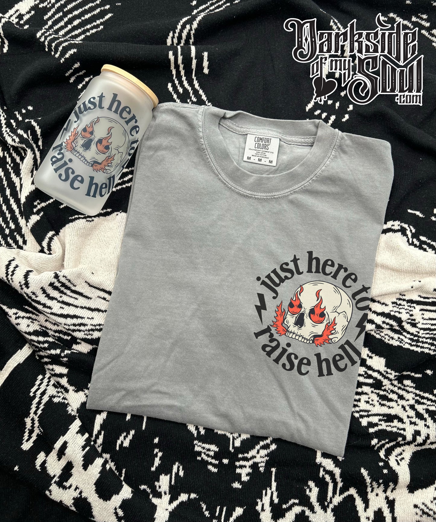 Just Here To Raise Hell Shirt