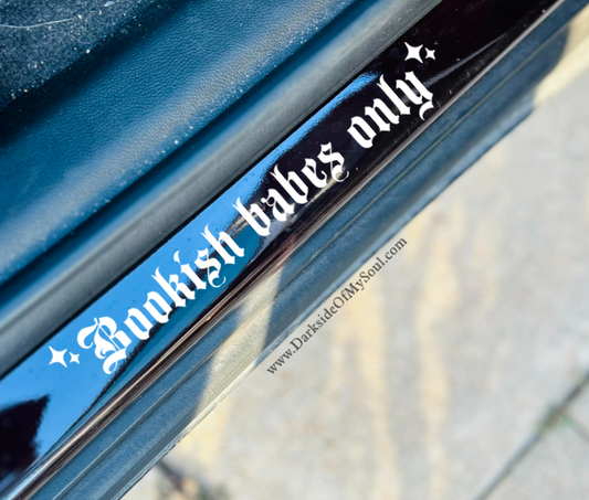 Bookish Babes Only Decal