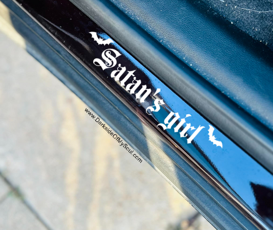 Satan's Girl Decal
