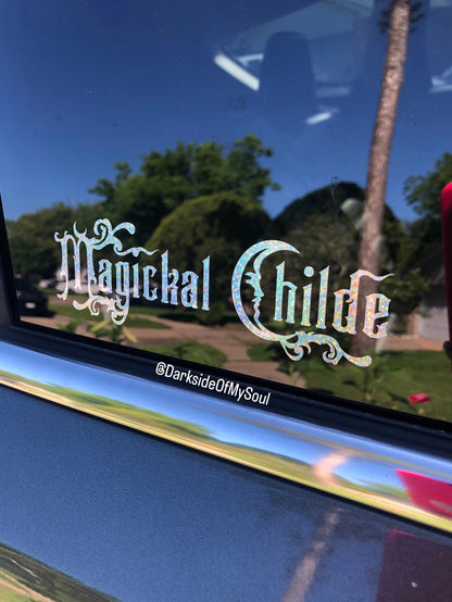 Magickal Childe Decal