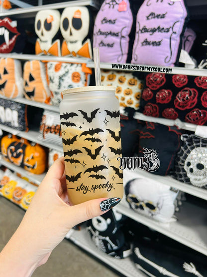 Stay Spooky | 16oz. Frosted Glass Cup