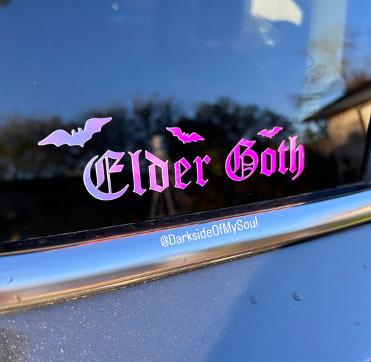 Elder Goth Decal