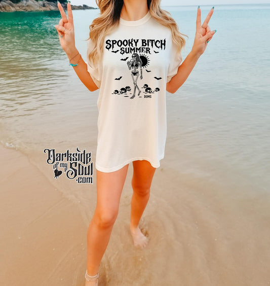 DOMS Exclusive Spooky Bitch Summer Shirt