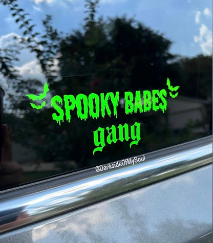 Spooky Babes Gang Decal