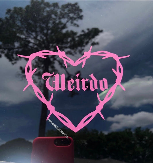 Weirdo Decal