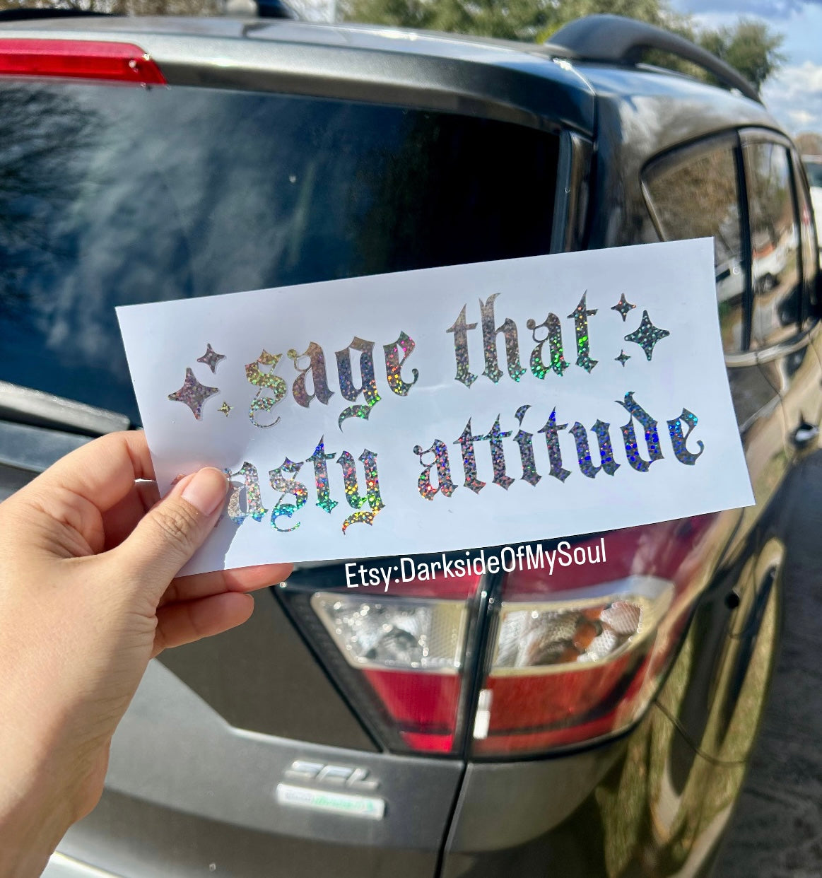 Sage That Nasty Attitude Decal