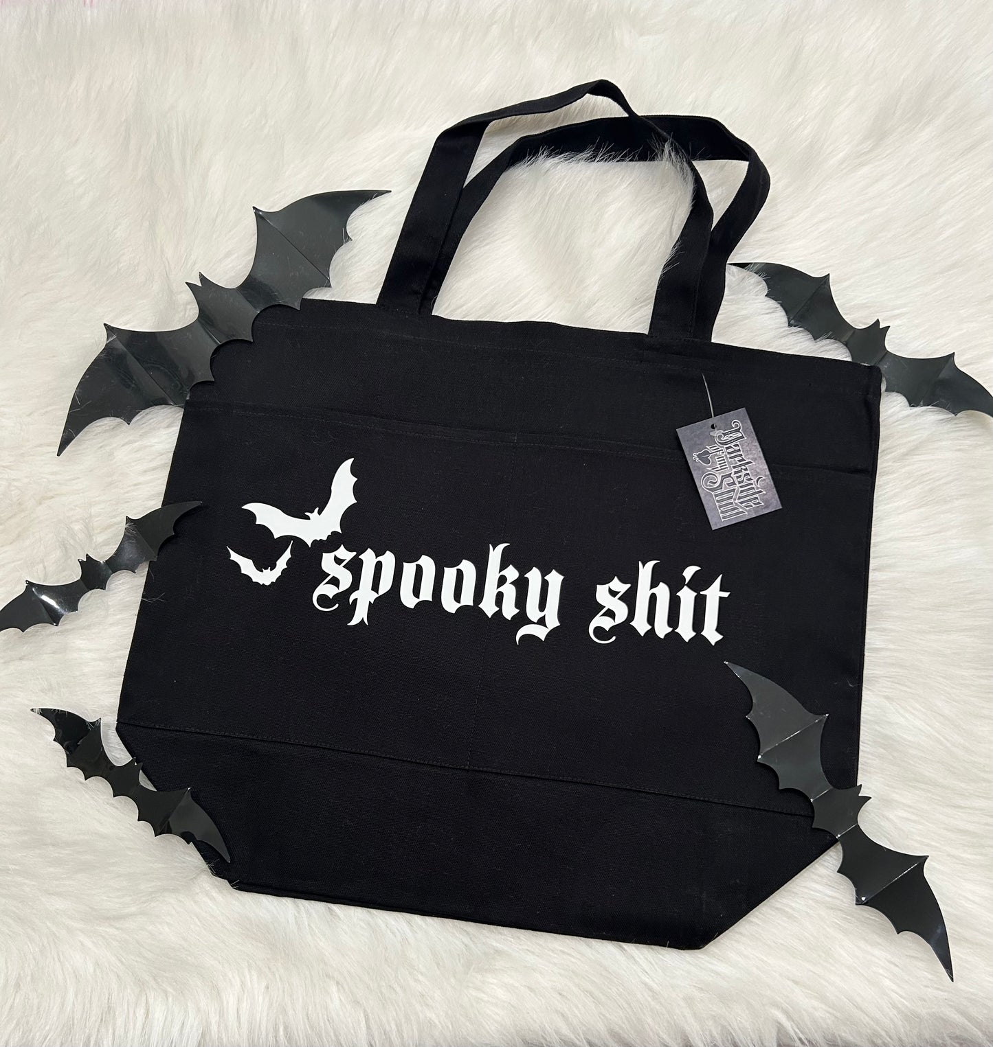 Exclusive DOMS Spooky Shit Tote Bag