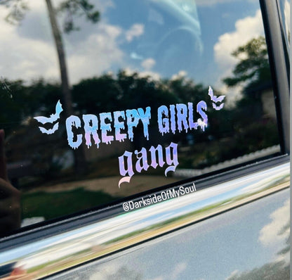 Creepy Girls Gang Decal