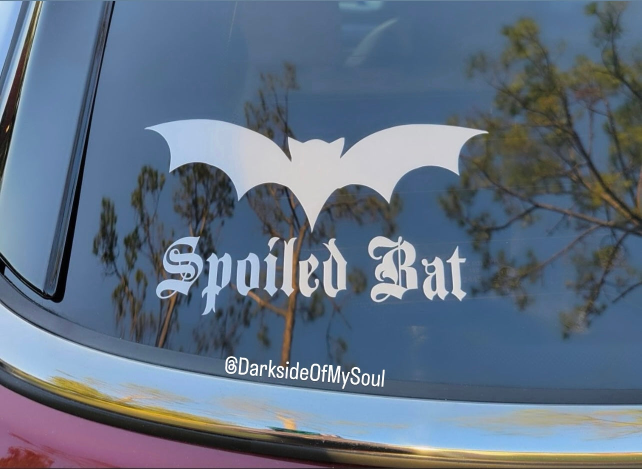 Spoiled Bat Decal