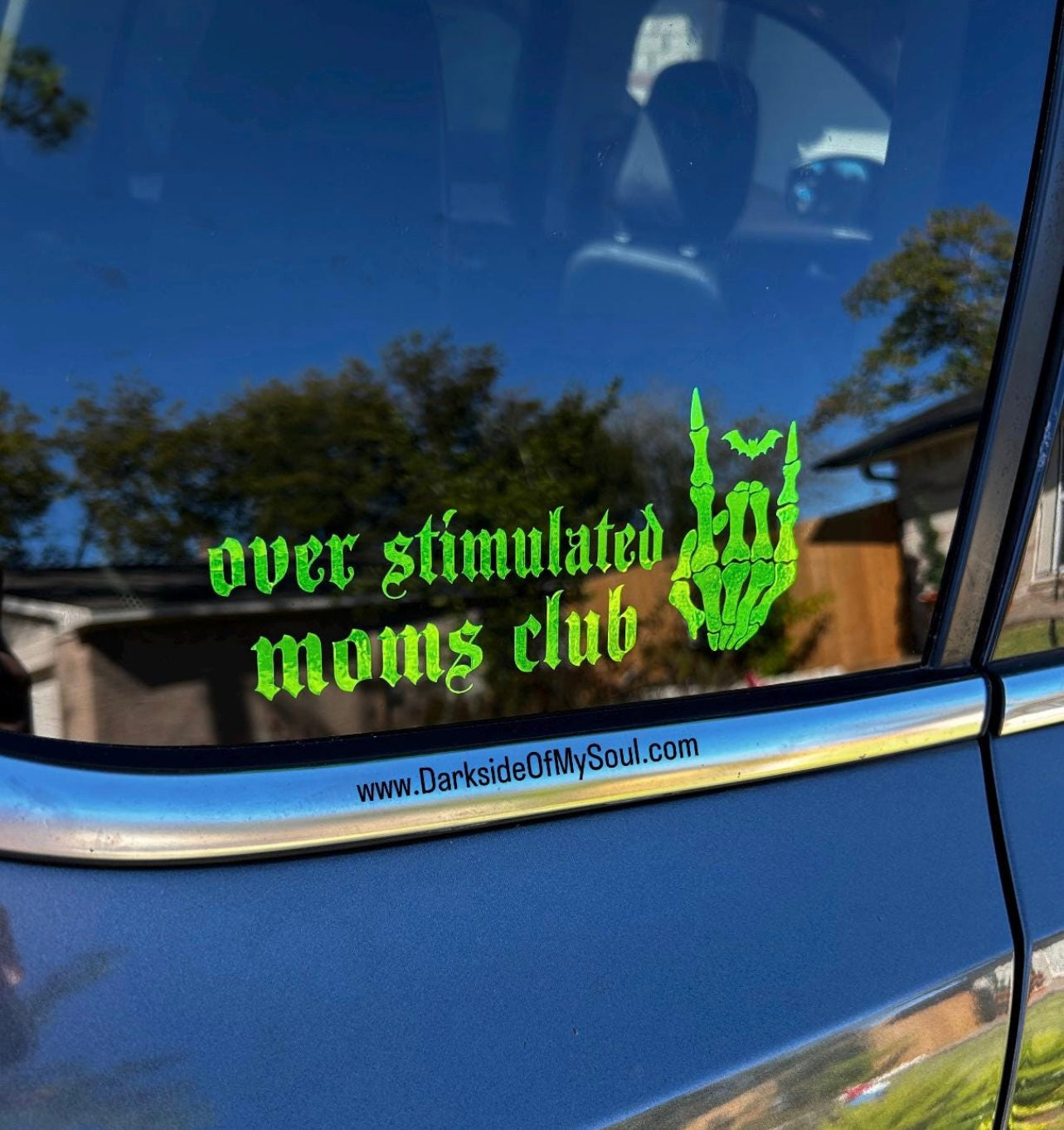 Over Stimulated Moms Club Decal