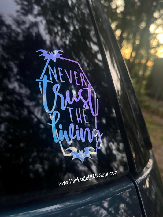 Never Trust The Living Decal