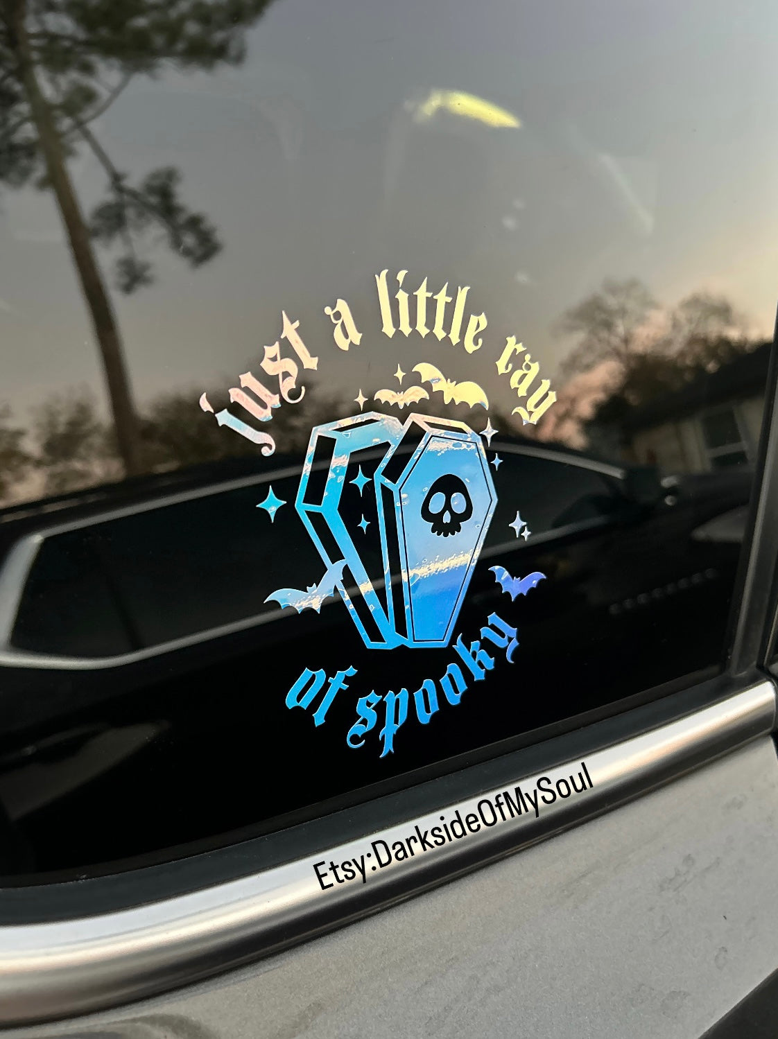 Just A Little Ray Of Spooky Decal