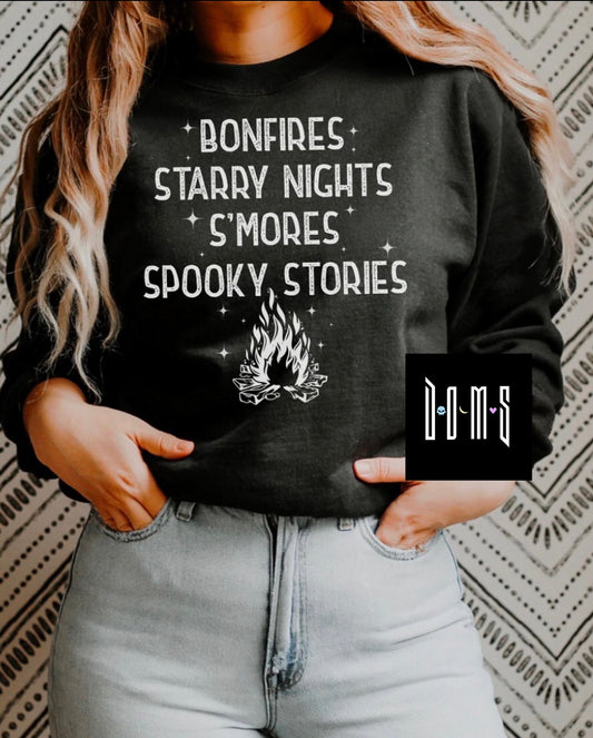 Bonfires, Starry Nights, Smores, Spooky Stories