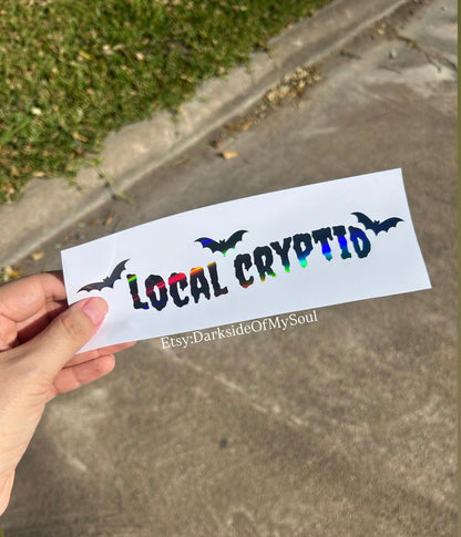 Local Cryptid Decal