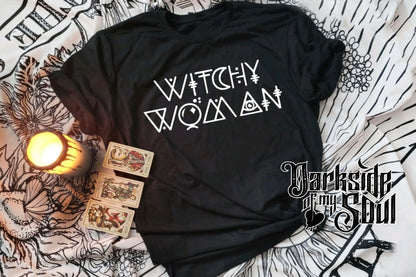 Witchy Woman Black Shirt