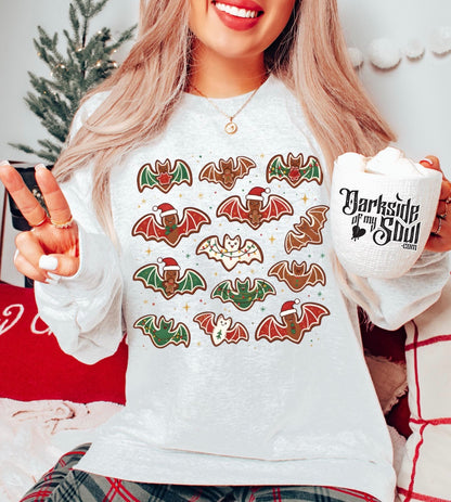 Gingerbread Christmas Bats