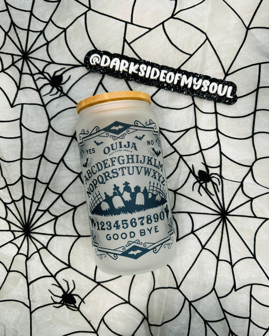 Ouija | 16oz. Frosted Glass Cup