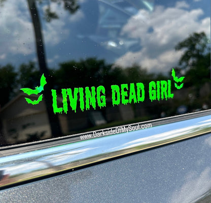 Living Dead Girl Decal