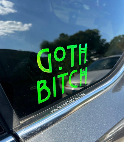 Goth Bitch Decal