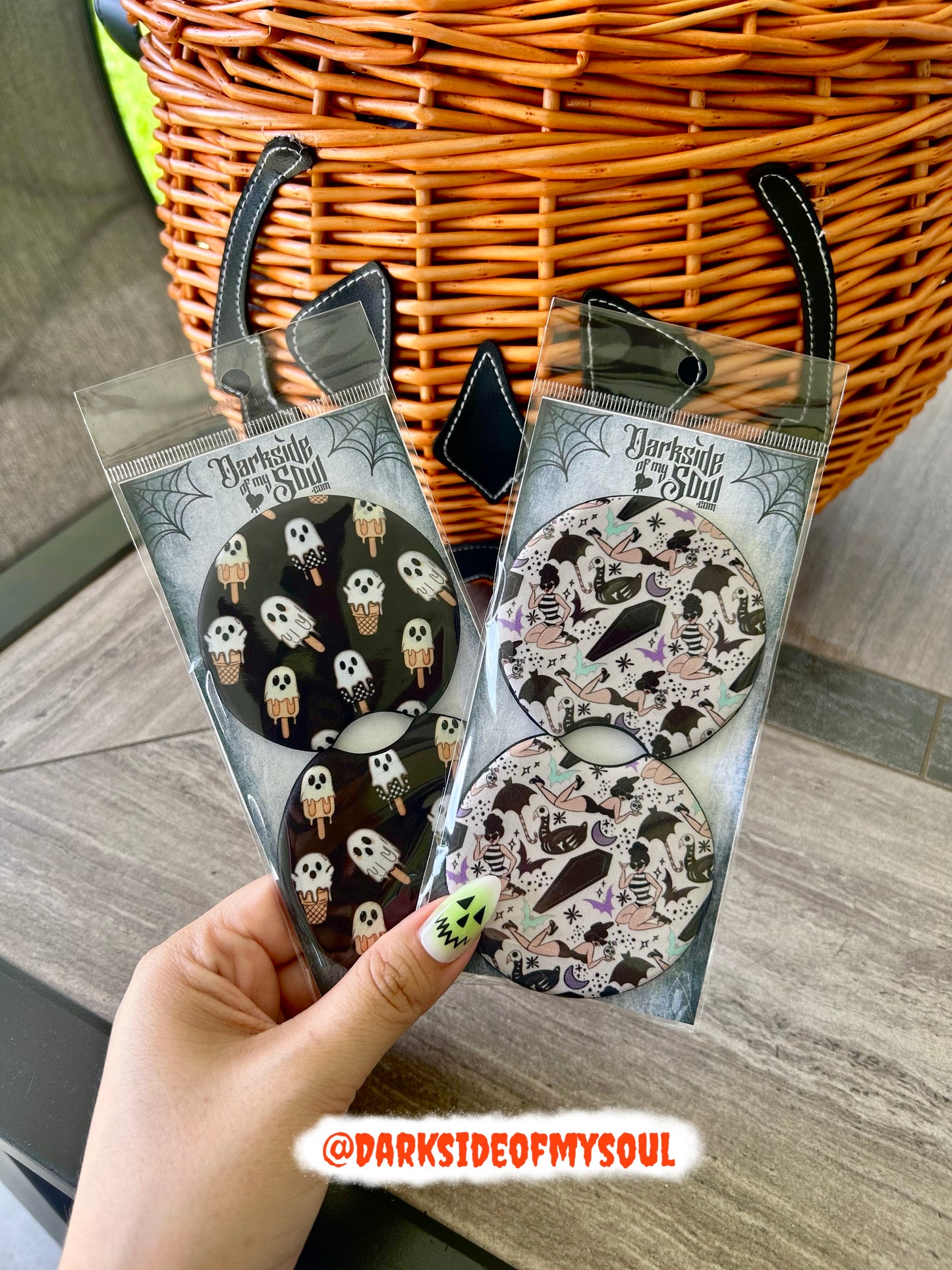 Summerween Car Coasters