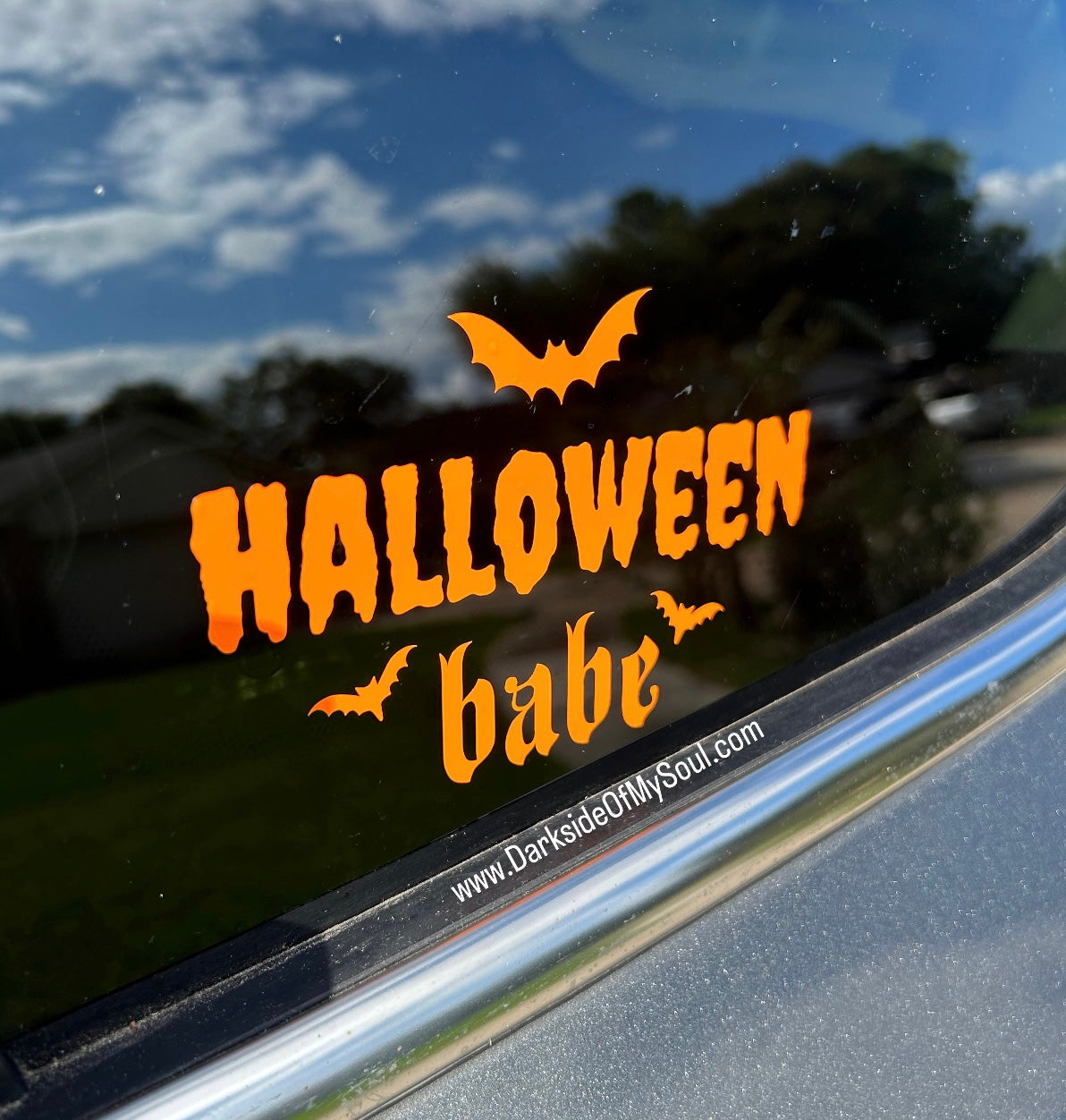 Halloween Babe Decal