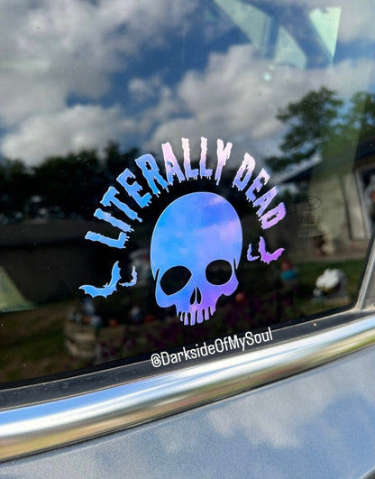 Literally Dead Decal