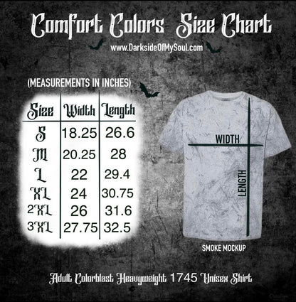 DOMS Exclusive Spooky Bitch Summer Smoke Shirt