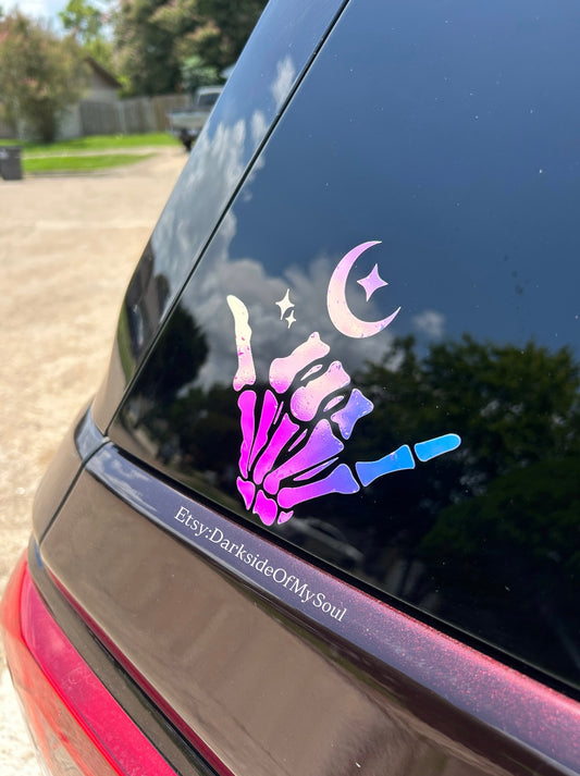 Witchy Shaka Decal