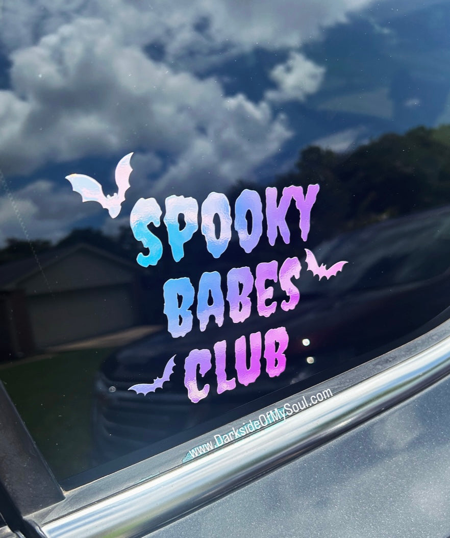 Spooky Babes Club Decal