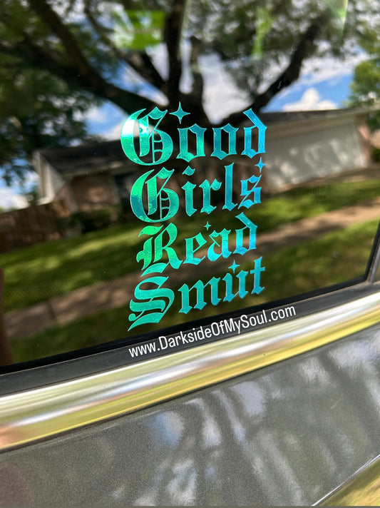 Good Girls Read Smut Decal