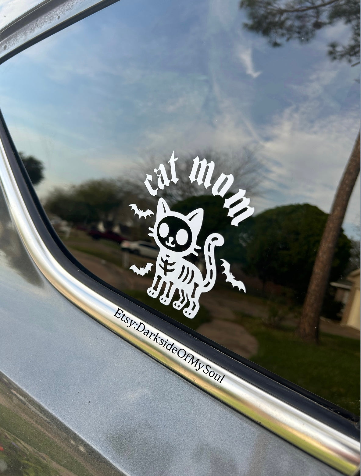 Cat Mom Decal