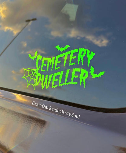 Cemetery Dweller Decal