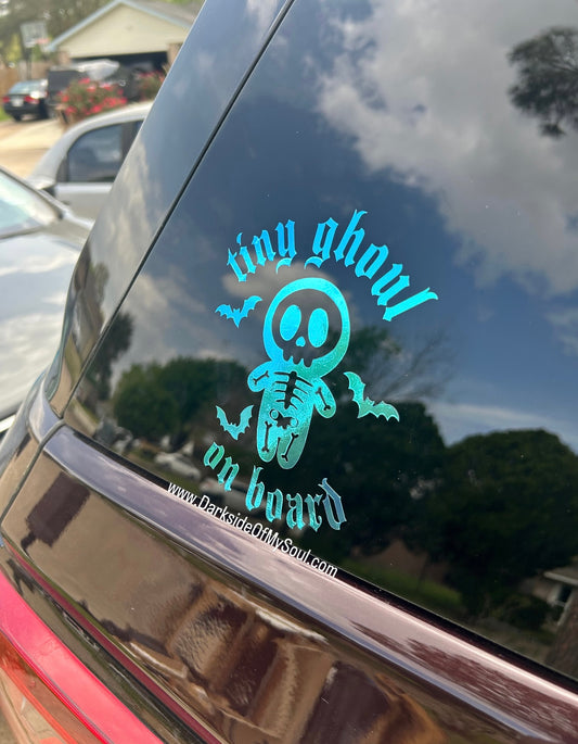 Tiny Ghoul/s On Board Decal