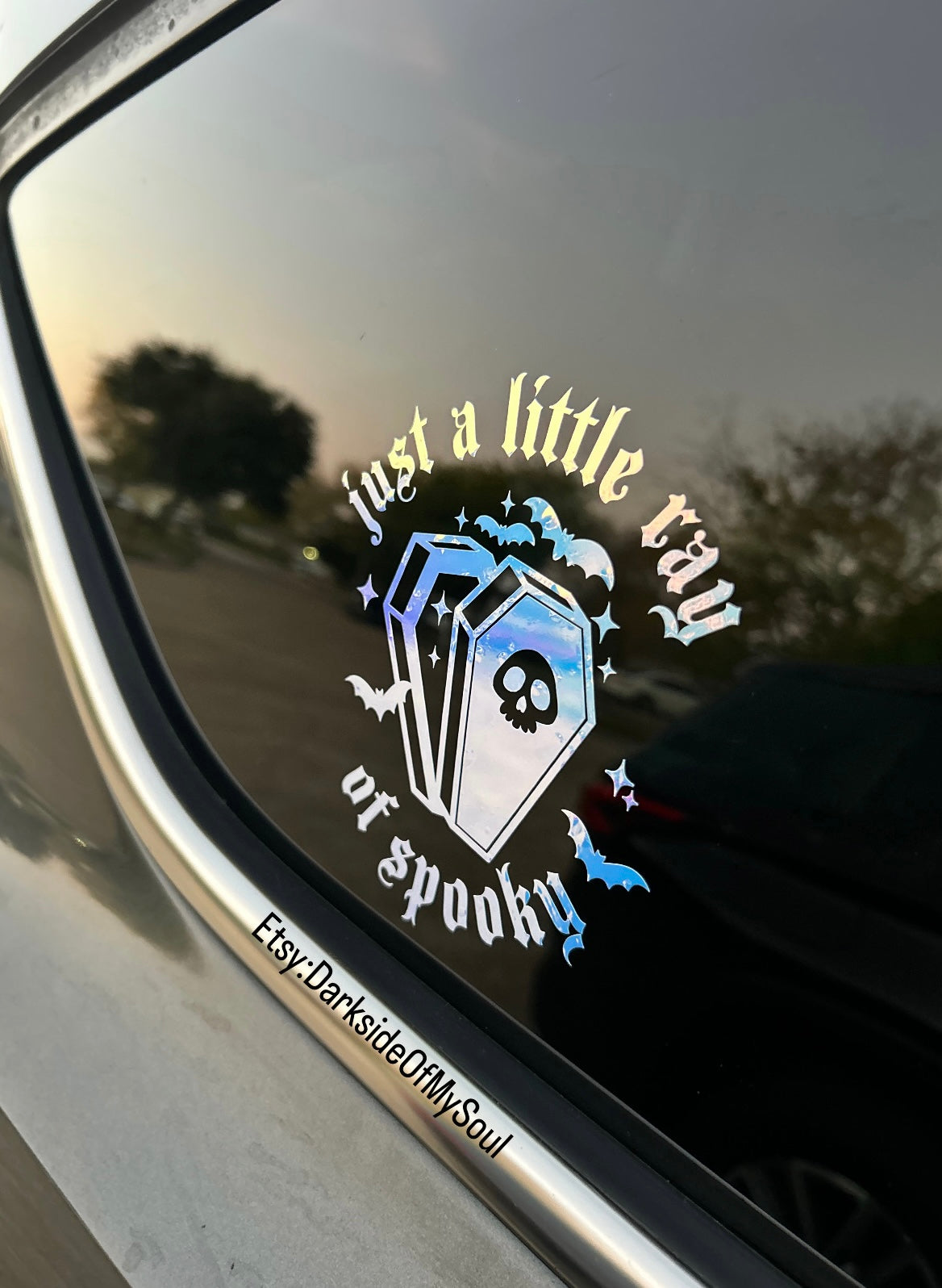Just A Little Ray Of Spooky Decal