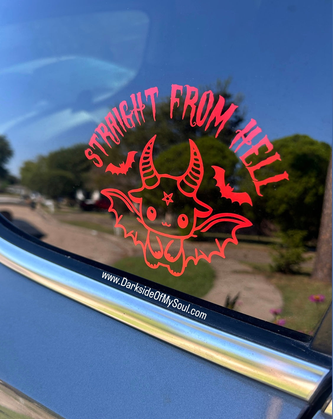 Straight From Hell Decal