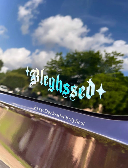 Bleghssed Decal