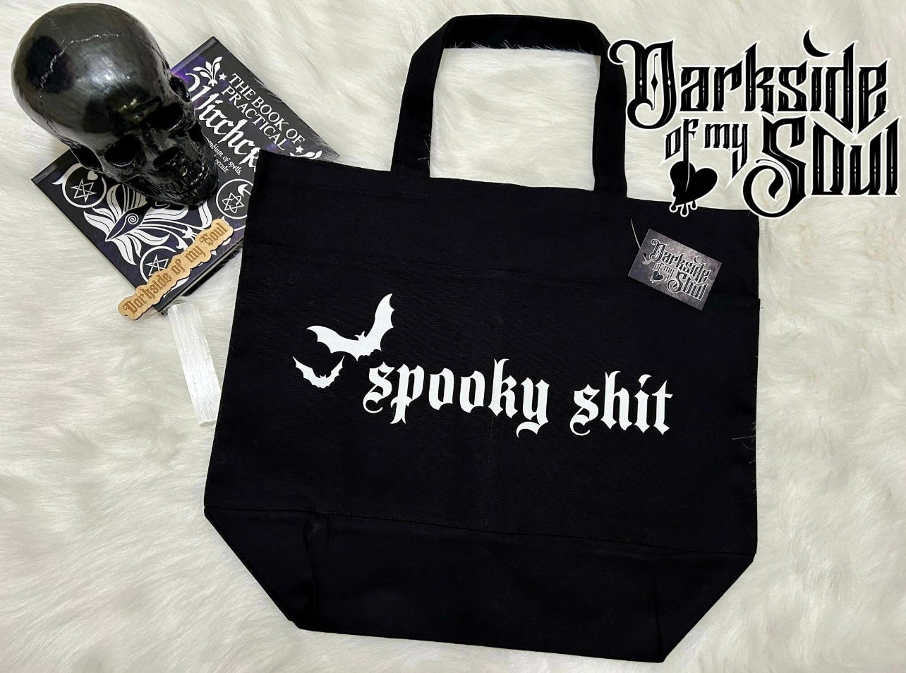 Exclusive DOMS Spooky Shit Tote Bag