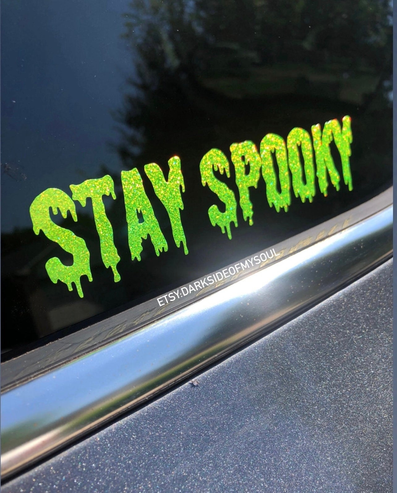 Stay Spooky Drip Decal