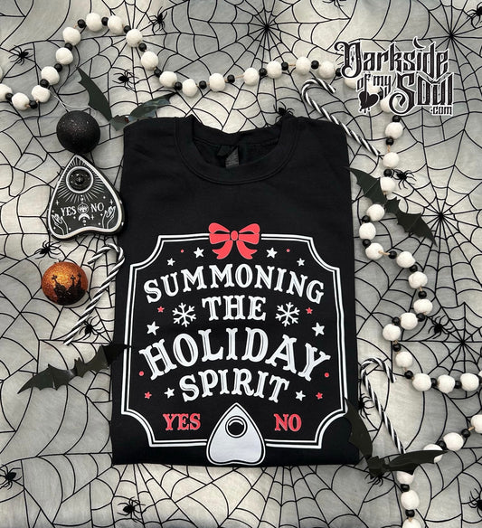 Summoning The Holiday Spirit Sweater