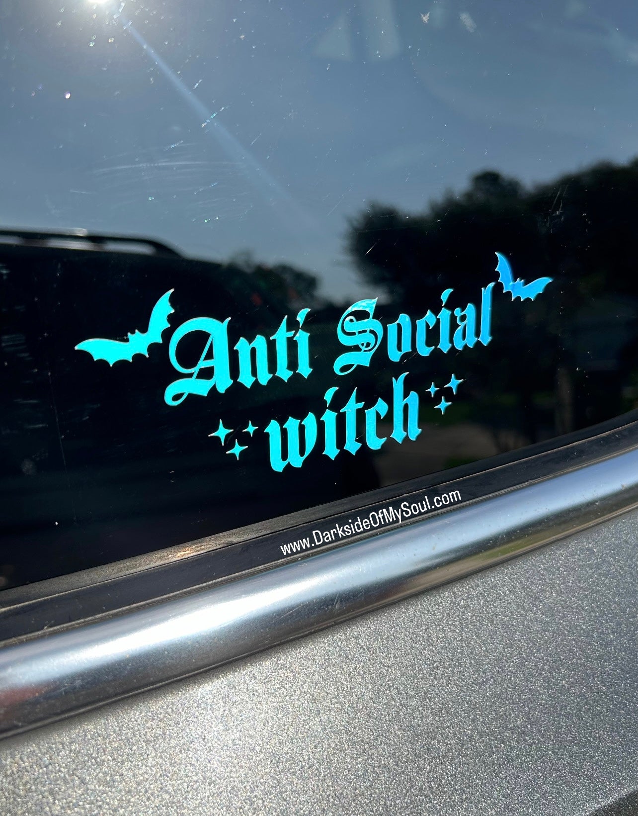 Anti Social Witch Decal