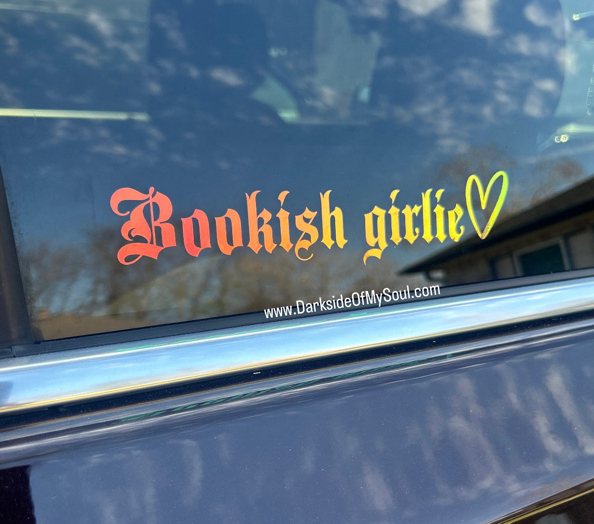 Bookish Girlie Decal