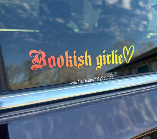 Bookish Girlie Decal